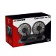 Double Head 12V Car Fan Xtrobb 23222