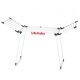 Massido Lydia Standing Extendable Clothes Drying Rack, 27 m, White