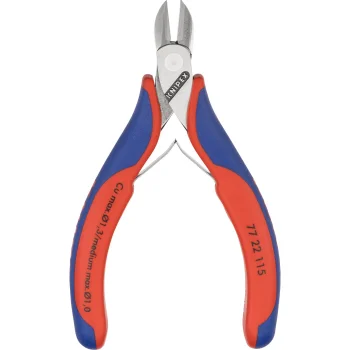 KNIPEX 77 22 115 Electronics Diagonal Cutters, 115 mm