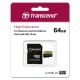 Transcend DrivePro 550 Dual Lens Dashcam with 64GB microSDXC