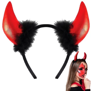 Devil Horns Headband for Halloween Carnival Party