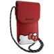 Hello Kitty Leather Hiding Kitty Cord Bag, Red