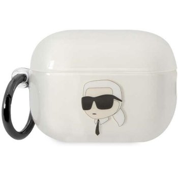 Karl Lagerfeld Transparent AirPods Pro 2 Cover KLAP2HNIKTCT Ikonik