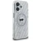Karl Lagerfeld IML Karl Head Logo MagSafe Case for iPhone 16, Gray