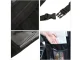 Car Seat Organizer with Tablet Compartment, Felt, Black