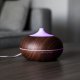 Ruhhy 00023509 Ultrasonic Humidifier and Aroma Diffuser 400ml, Brown