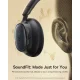 Baseus Bowie MH1 Wireless Over-Ear Headphones with ANC, Cosmic Black
