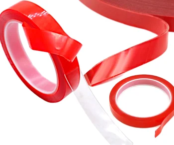 Double-Sided Acrylic Mounting Tape, Transparent, 6mm x 3m