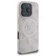 Guess 4G Ring Classic Logo MagSafe Phone Case Cover iPhone 16 Pro Max - Pink