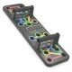Multifunctional Push-Up Board with 10 Handle Positions, Black