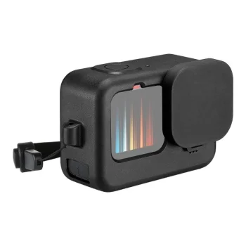 PULUZ Silicone Protective Case for GoPro Hero 9 / 10 / 11 / 12, Black