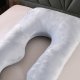 Multifunctional Maternity Pregnancy and Breastfeeding Pillow J-shape