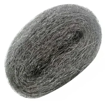 Steel Wool for Polishing, 0#, 350 x 10 cm, Grey