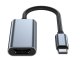 USB-C to HDMI 4K 60Hz Adapter, 18cm, Silver/Black