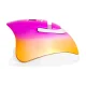 UV/LED Nail Lamp Glow F2 RC 220W, Pink/Gold
