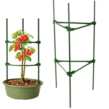 DIVODV Triangular Plant Support 60 cm, Green