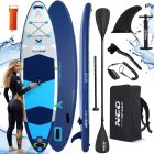 Piepūšamais SUP dēlis Aquasurf 320 x 84 x 15 cm Neo-Sport 170206