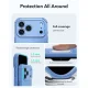 ESR Cyber Tough MagSafe Case for iPhone 18 Pro Max / 17 Pro Max, Light Blue