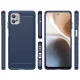 Phone Case for Xiaomi Poco F4 5G Carbon Case, Blue