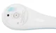 Electric Body Wash and Massage Brush, White/Blue