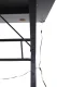 Gaming Desk with Shelf and RGB LED Lighting 120 x 60 cm, Black