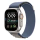 Tech-Protect Nylon Pro strap for Apple Watch 44/45/46/49 mm, navy and grey