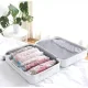 Ruhhy Vacuum Storage Bags Set, 10 pcs, Mixed Sizes, Transparent/Blue