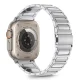 Tech-Protect Stainless Steel Strap for Apple Watch 44 / 45 / 46 / 49 mm, Silver