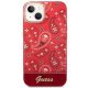 Apple iPhone 14 Plus 6.7\'\' Guess Bandana Paisley Case Cover (GUHCP14MHGBNHR), Red