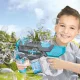 Bakalu 2-in-1 Electric Bubble and Water Gun, Blue/Grey