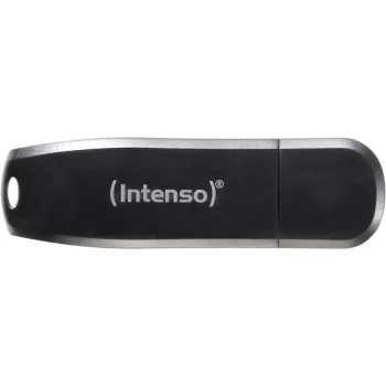 Intenso Speed Line 128GB USB 3.2 Gen 1x1 Flash Drive, Black