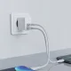 Acefast A5 Wall Charger USB Type-C / USB, 32W, PPS, PD, QC 3.0, White