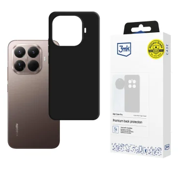 Phone Case 3mk Matt Case Pro for Xiaomi 15T Pro 5G, Black