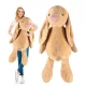 Plush Bunny Toy, Beige, 120 cm