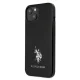 Apple iPhone 13 mini 5.4\'\' US Polo Horses Logo Case Cover (USHCP13SUMHK), Black