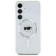 Karl Lagerfeld Button Karl Head MagSafe Case for Samsung Galaxy S25 White