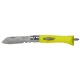 Opinel No. 09 Pocket Knife with Bit Set, Yellow