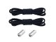 Elastic Shoelaces without Binding, Black