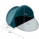Trizand 21267 Pop-Up Beach Tent 200x120x110cm, Blue/White