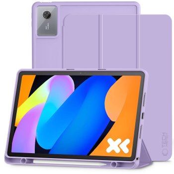 Tech-Protect SmartCase Pen Folio Case for Lenovo Idea Tab 11.0 TB-336, Purple