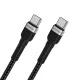 Wozinsky WNBCC2 USB-C to USB-C Cable, 65W PD, 2m, Black