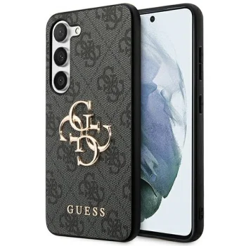 Guess Samsung Galaxy S24+ Case 4G Big Metal Logo, Black