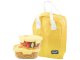 Glass Meal Prep Containers with Insulated Bag, 2-Pack, 650/950ml, Yellow