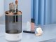 USB Electric Makeup Brush and Sponge Cleaner with Dryer Stand, White