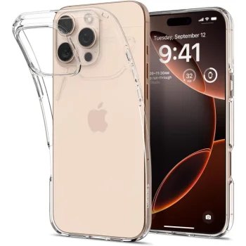 Spigen Liquid Crystal Case for iPhone 16 Pro, Clear