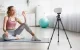 NEEWER TP09 50 cm Carbon Fiber Mini Tripod with Bluetooth Remote