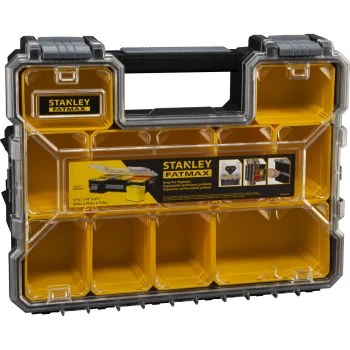 Stanley FatMax Pro Plastic Tool Organiser with 10 Compartments 1-97-521