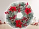 Christmas Decorative Wreath for Door / Wall, 20 cm