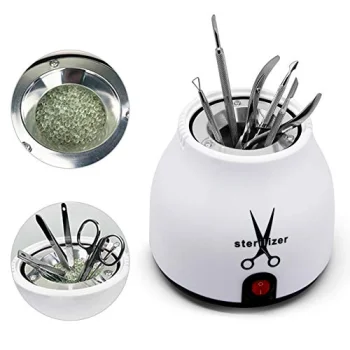 X-41 Manicure Pedicure Beauty Tools Sterilizer High Temperature Cleaning Tool with Glass Balls, 100W