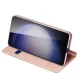 Dux Ducis Samsung Galaxy S24+ Wallet Case Skin Pro, Pink